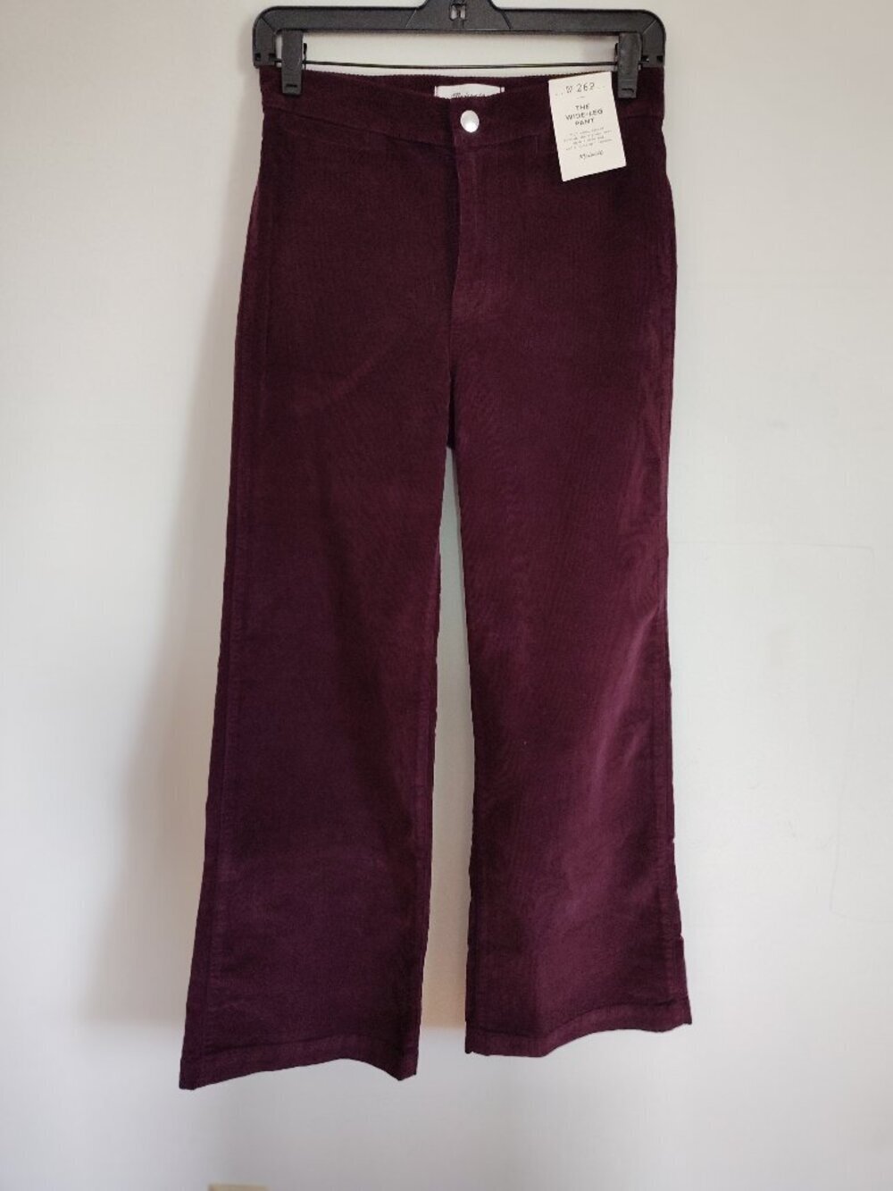 Madewell The Wide-Leg Cordury Pant